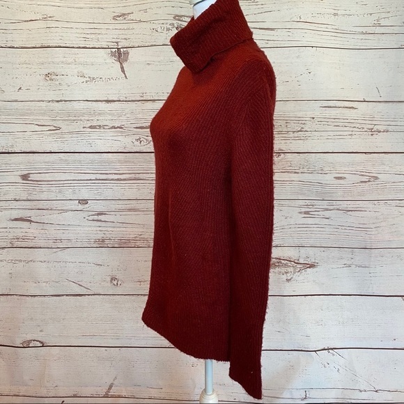 Sweet Romeo Abstract Rib Turtleneck Knit Tunic NWT - Picture 5 of 10